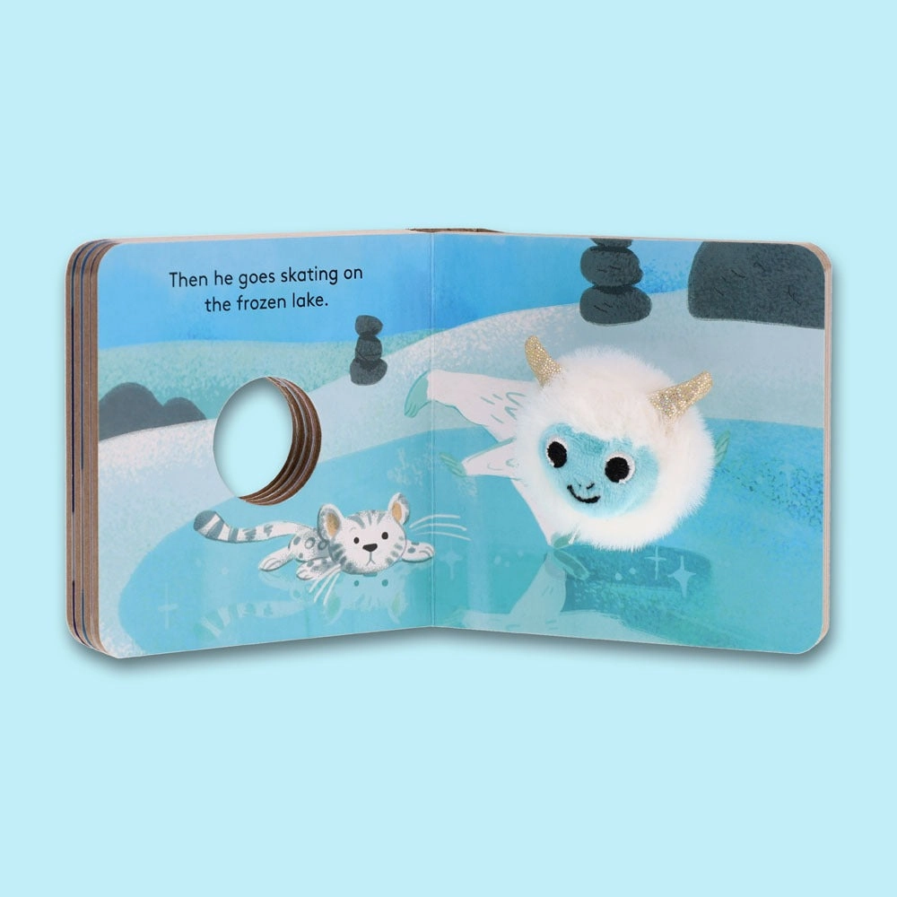 Finger Puppet Board Book - Baby Yeti