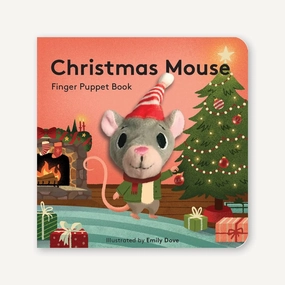 Finger Puppet Board Book - Christmas Mouse