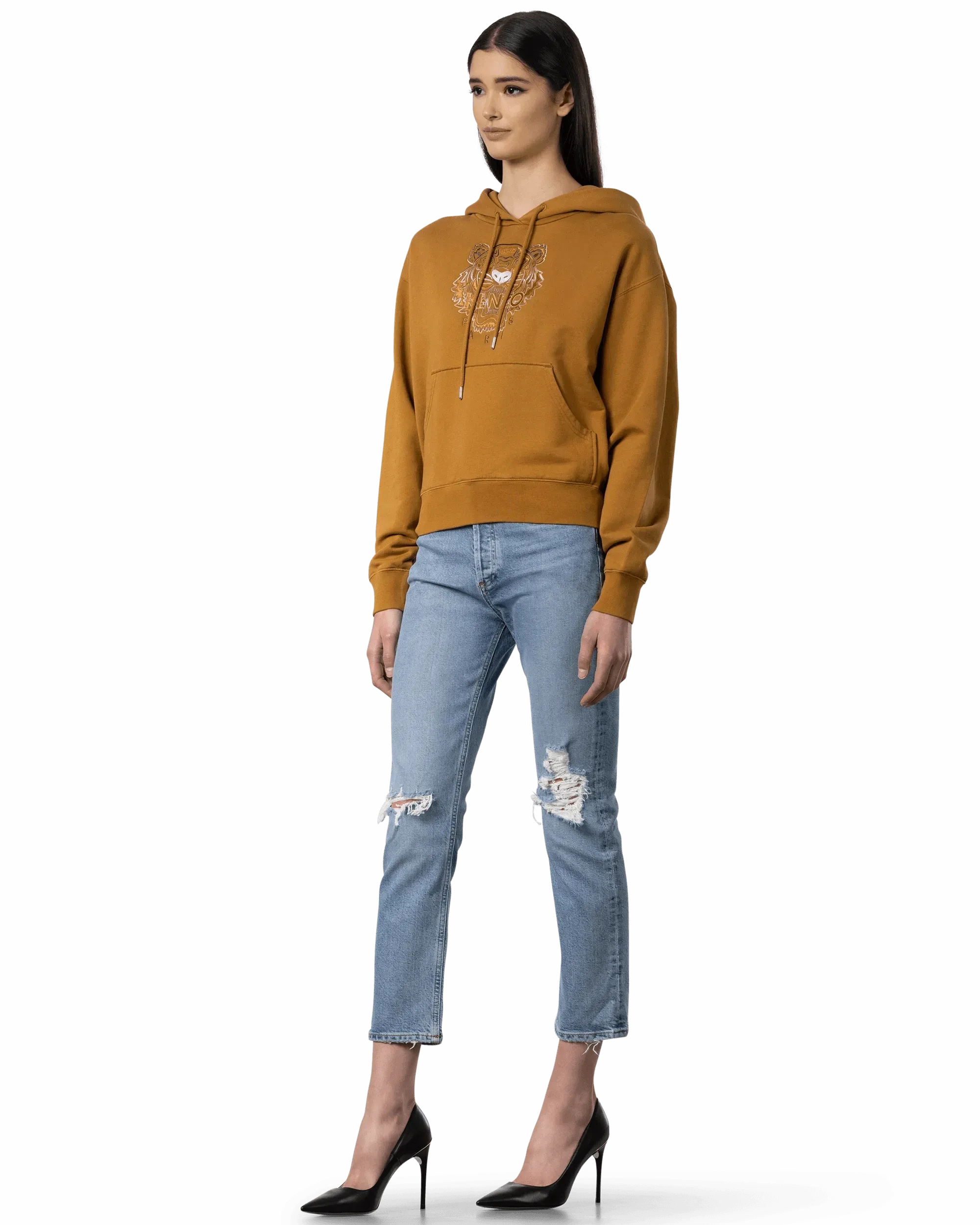 Gradient Tiger Molleton Hoodie