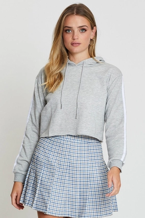 Grey Hoodie Long Sleeve