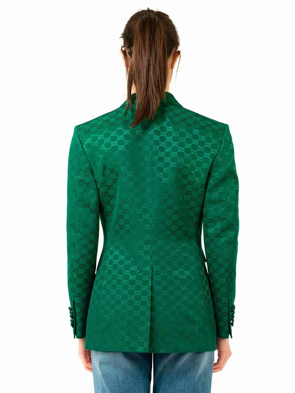 Gucci Light GG Double Breasted Jacket