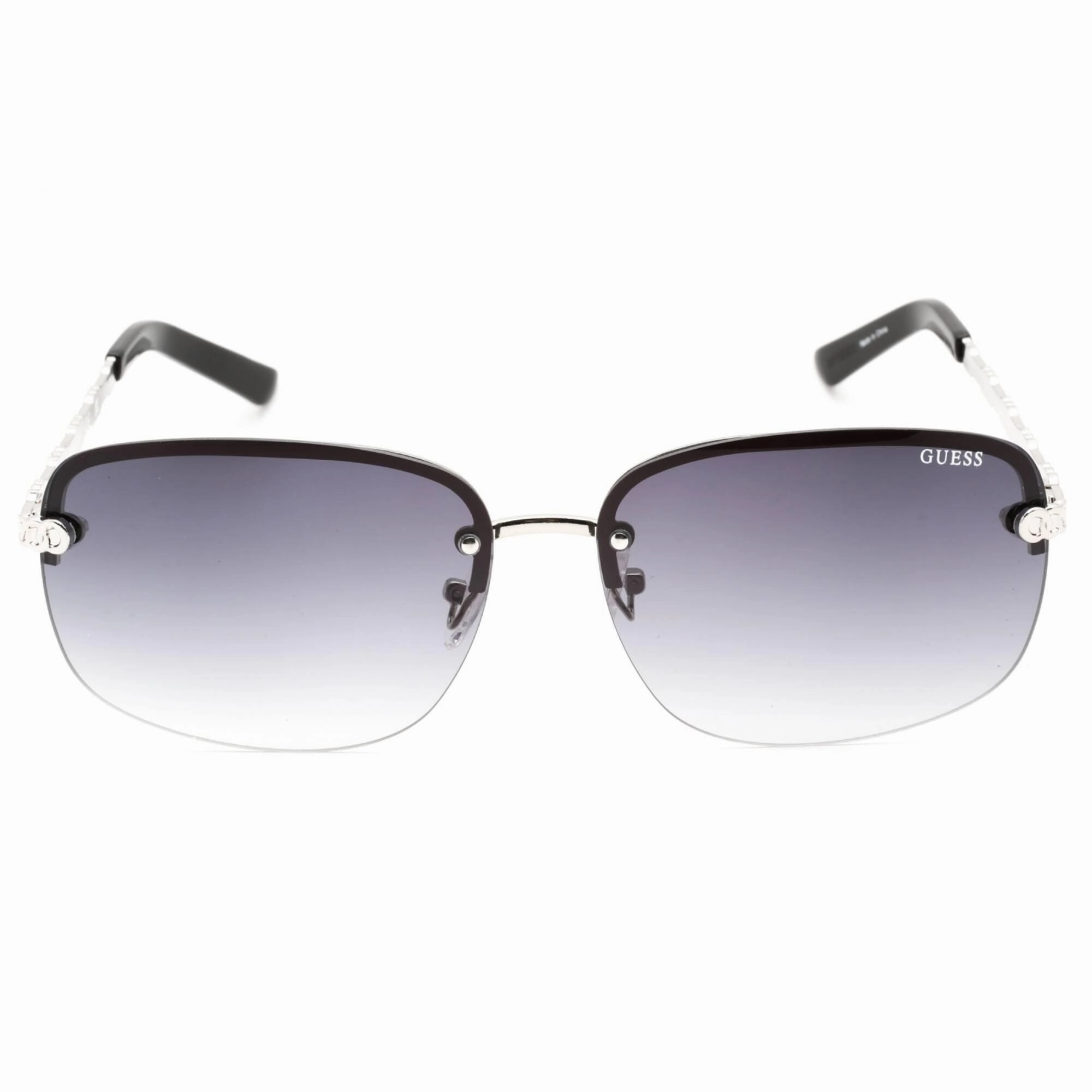 Guess Factory Women's Sunglasses - Shiny Light Nickeltin Metal Frame | GF0388 10B