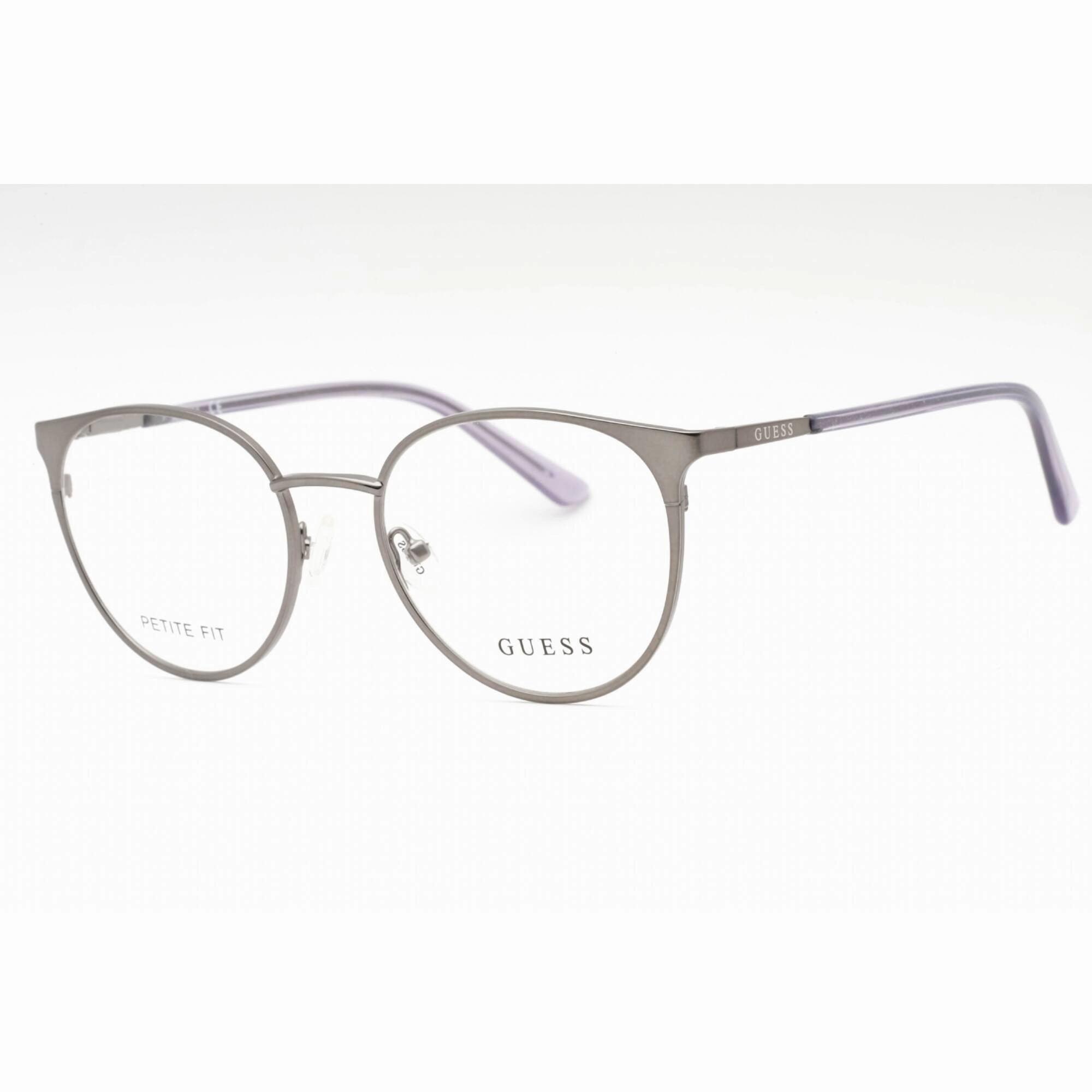 Guess Women's Eyeglasses - Matte Light Nickeltin Round Full Rim Frame | GU2913 011