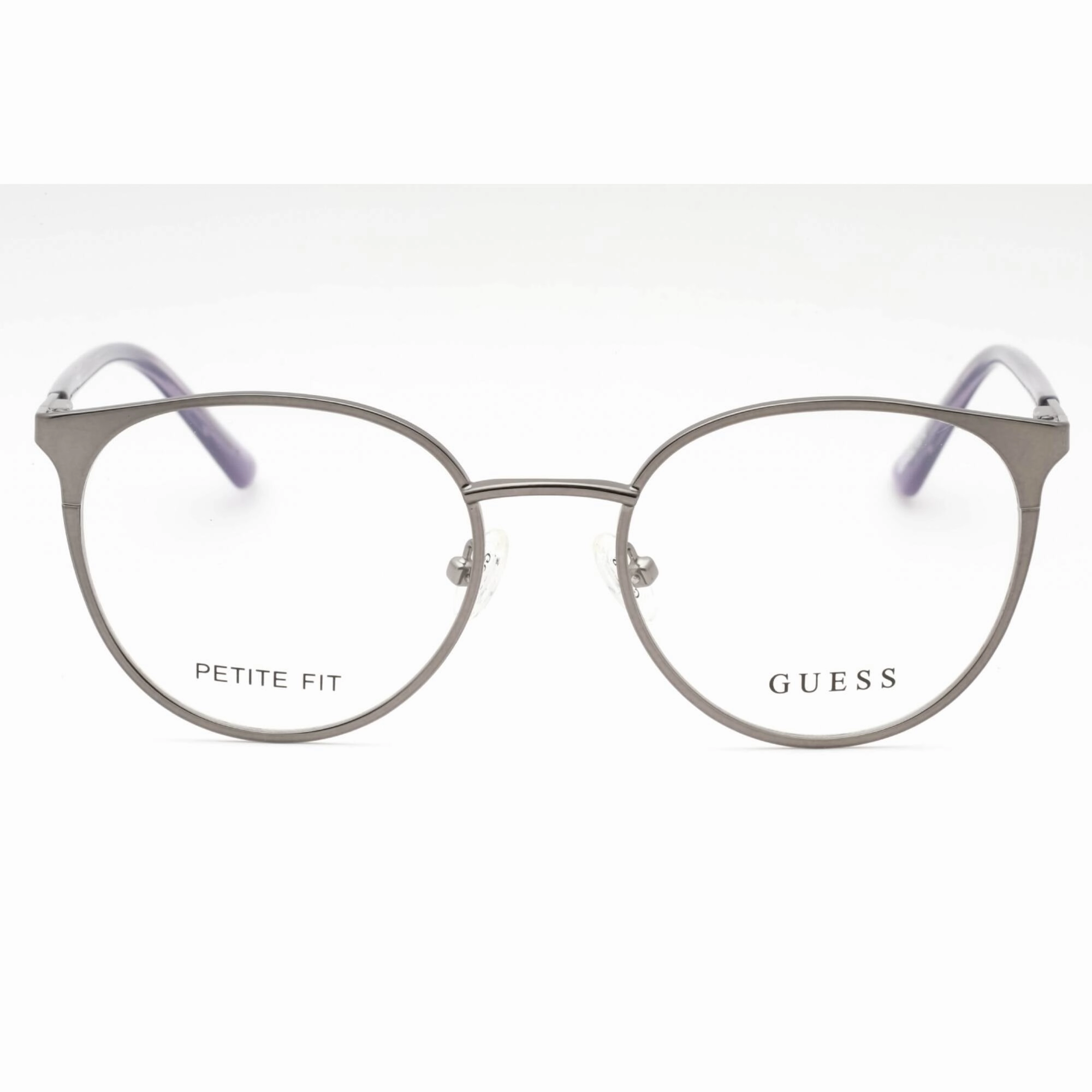Guess Women's Eyeglasses - Matte Light Nickeltin Round Full Rim Frame | GU2913 011