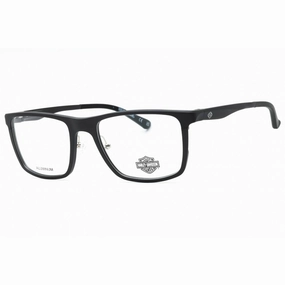 Harley Davidson Men's Eyeglasses - Matte Gunmetal Square Full Rim Frame | HD9025 009