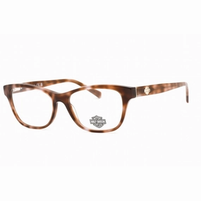 Harley Davidson Women's Eyeglasses - Light Brown/Other Cat Eye Frame | HD0574 047