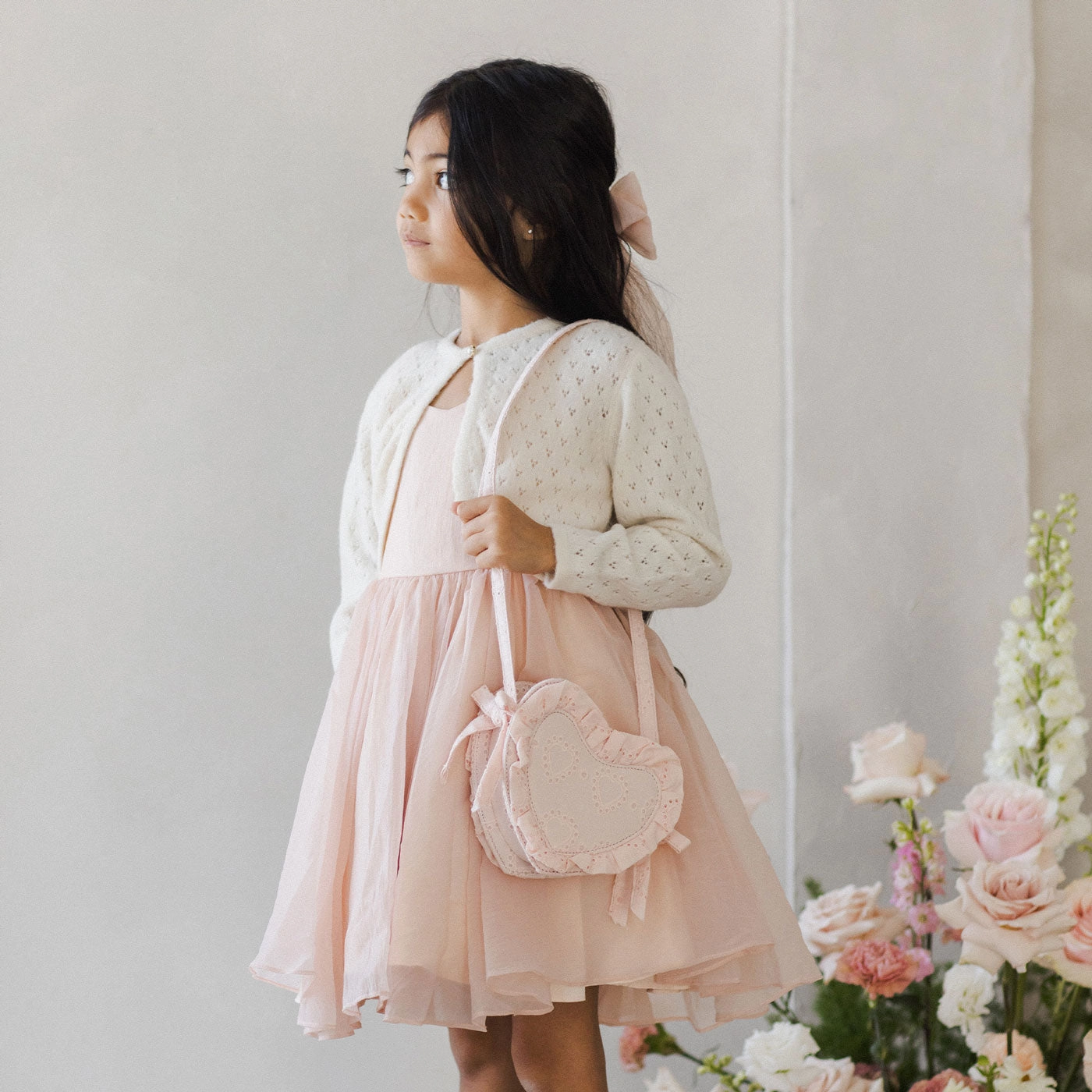 Heart Purse - Blush