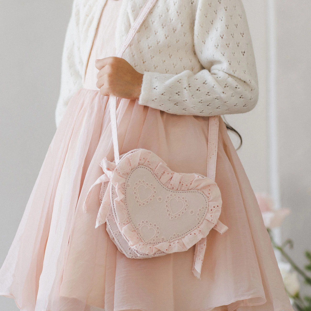 Heart Purse - Blush