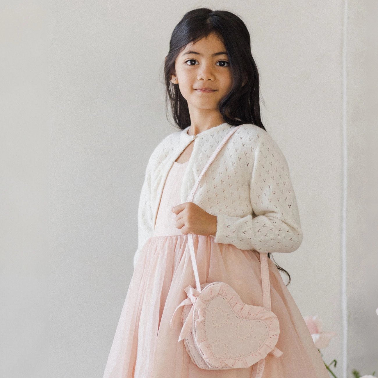 Heart Purse - Blush