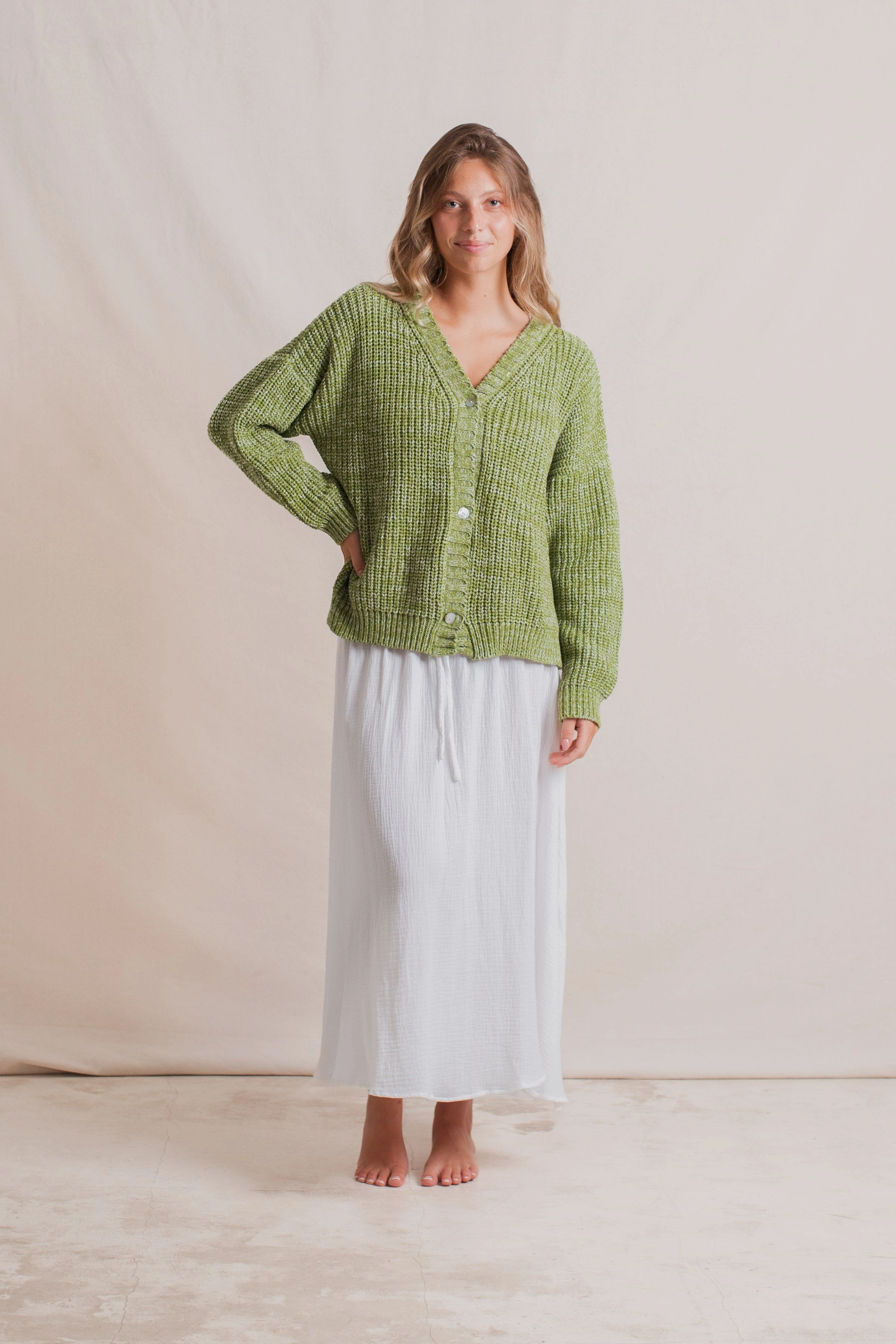Helga Cardigan Kiwi