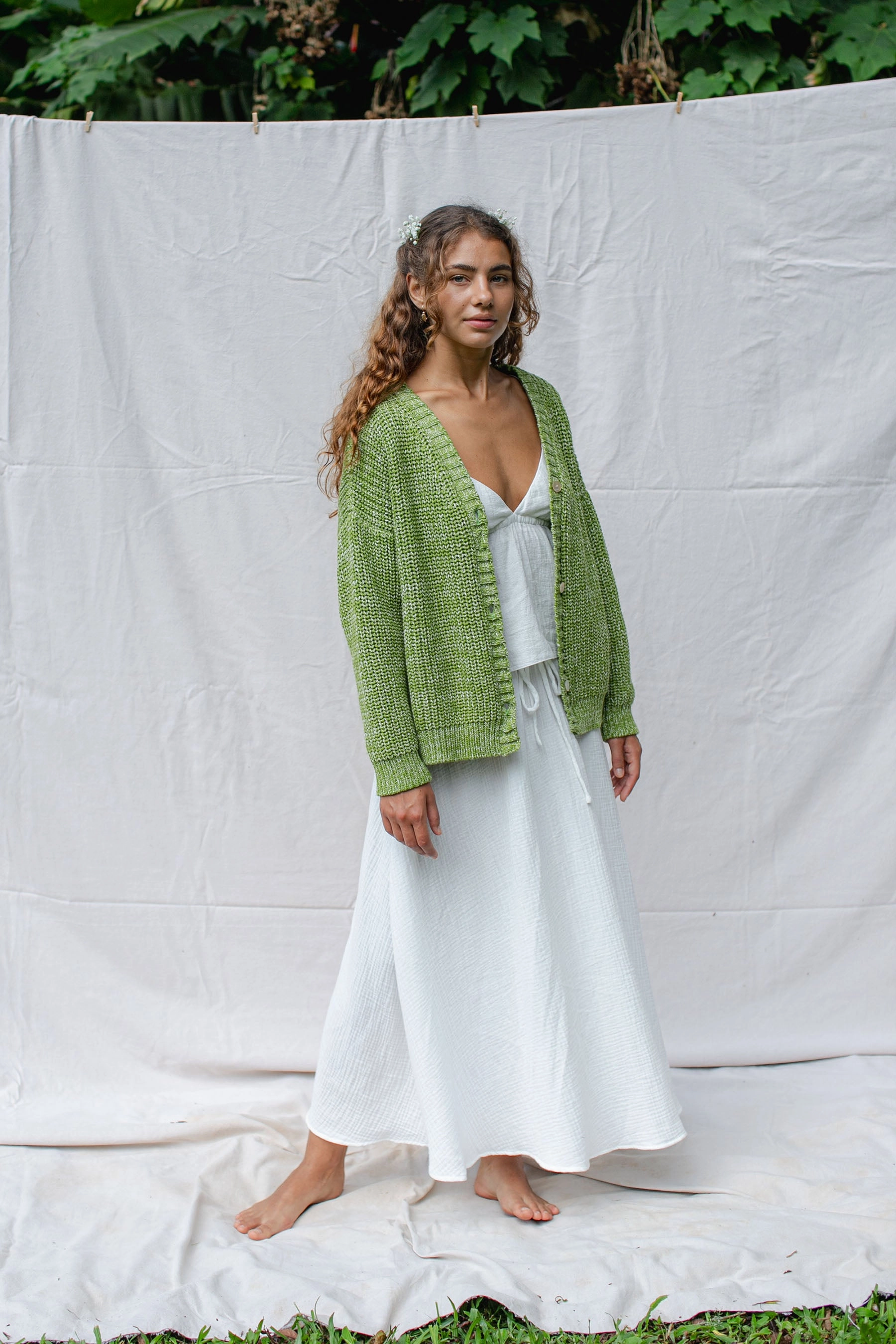 Helga Cardigan Kiwi