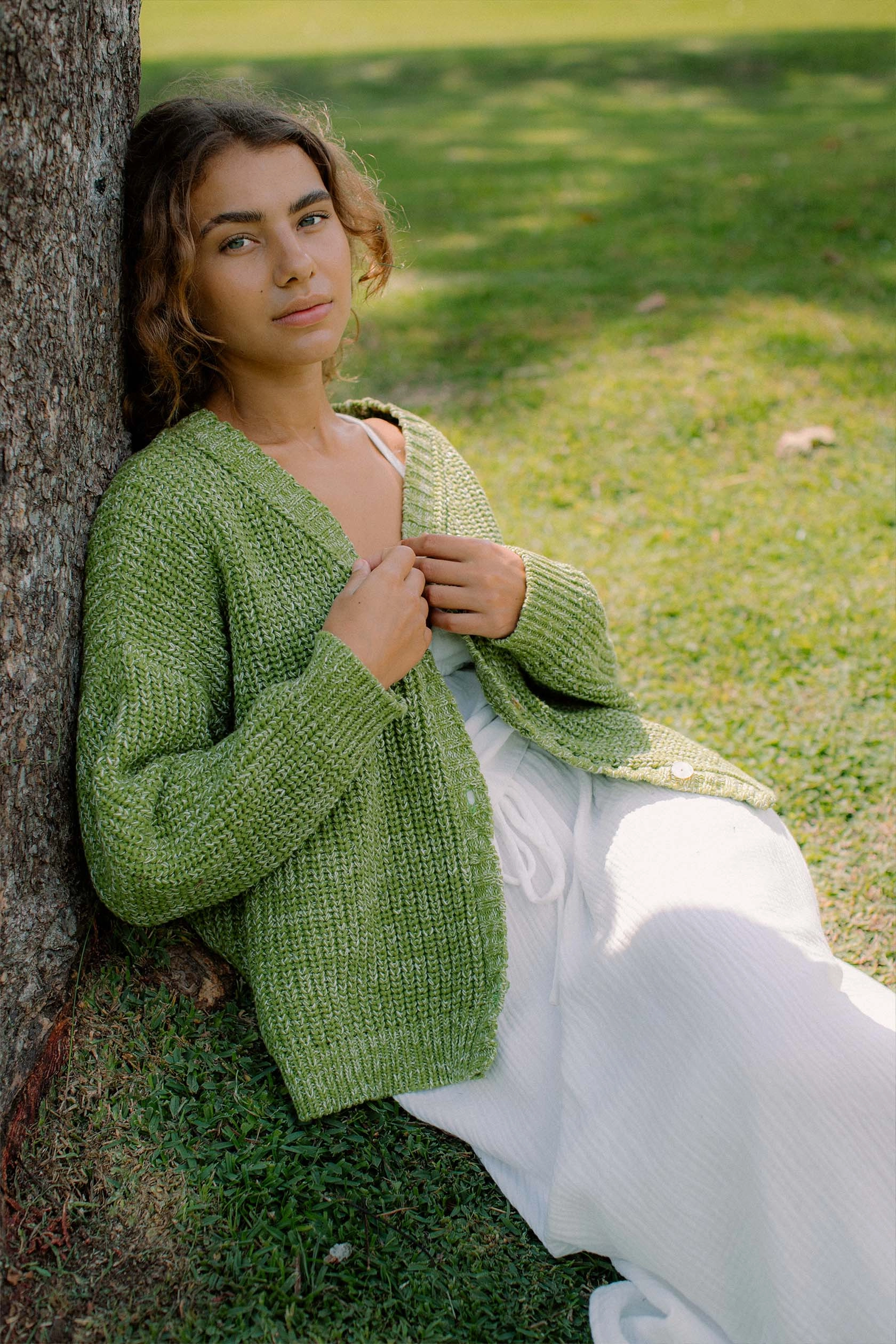 Helga Cardigan Kiwi