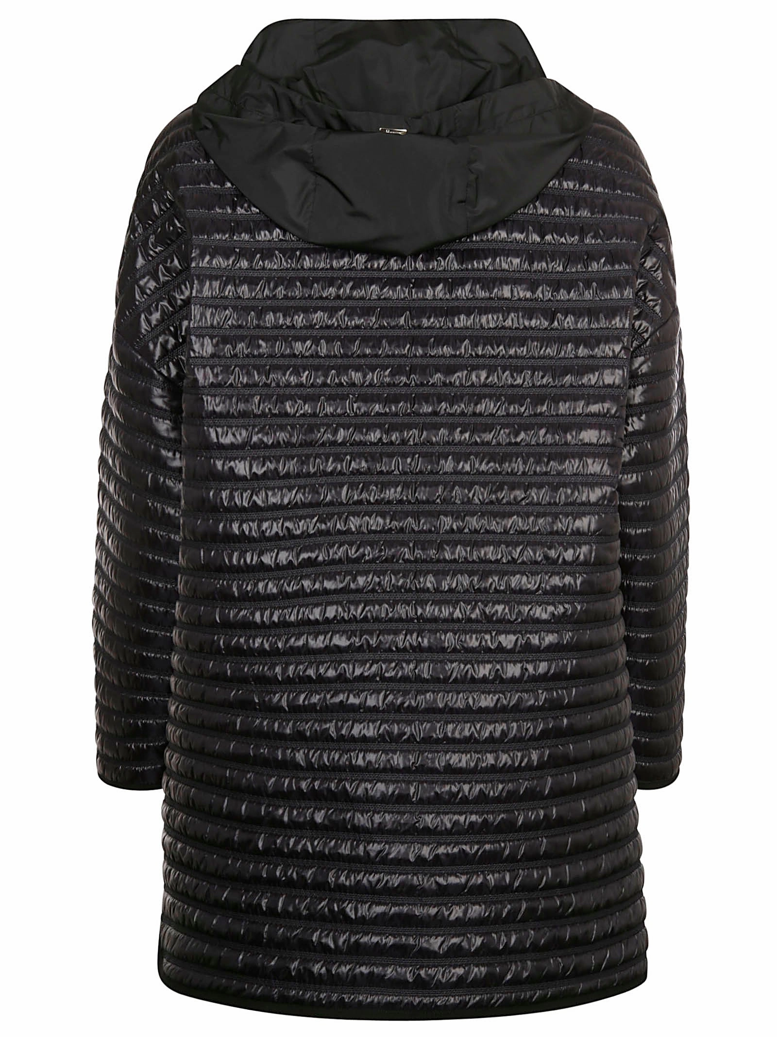 Herno Long-Sleeved Hooded Jacket