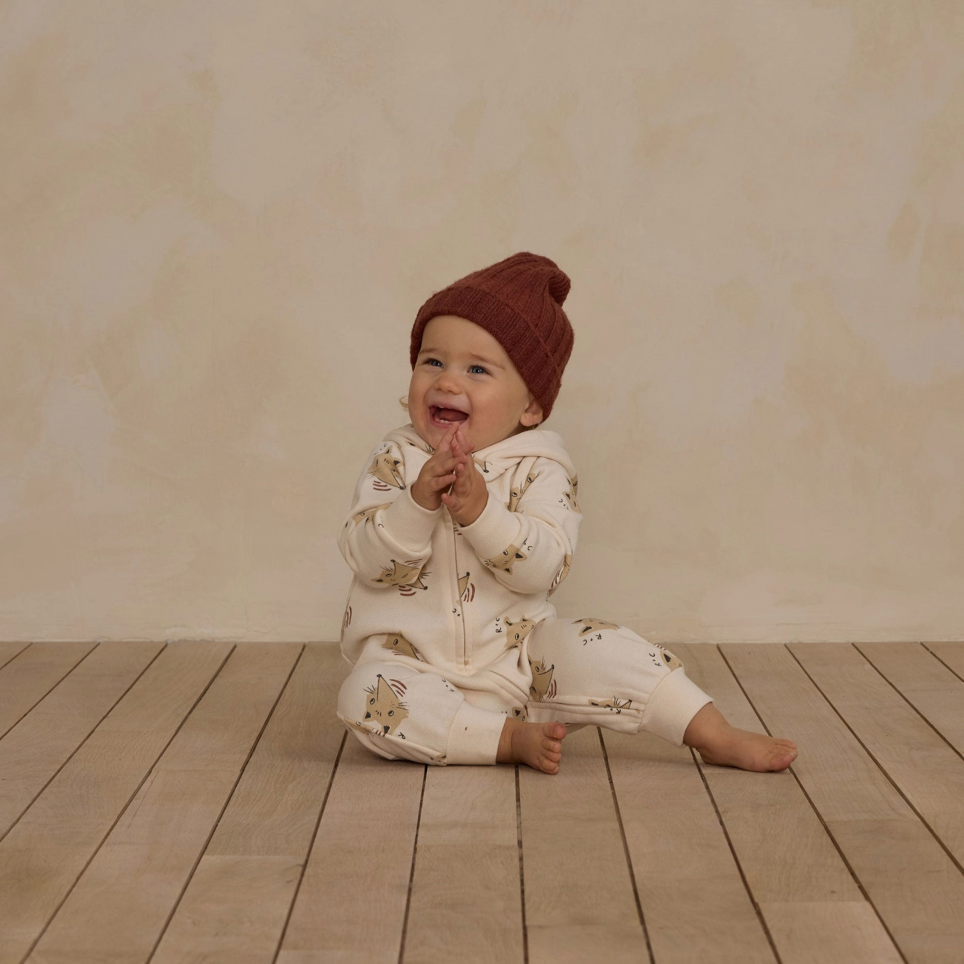 Hooded Jumpsuit - Coyote - Natural - FINAL SALE