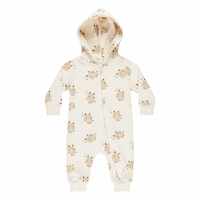 Hooded Jumpsuit - Coyote - Natural - FINAL SALE