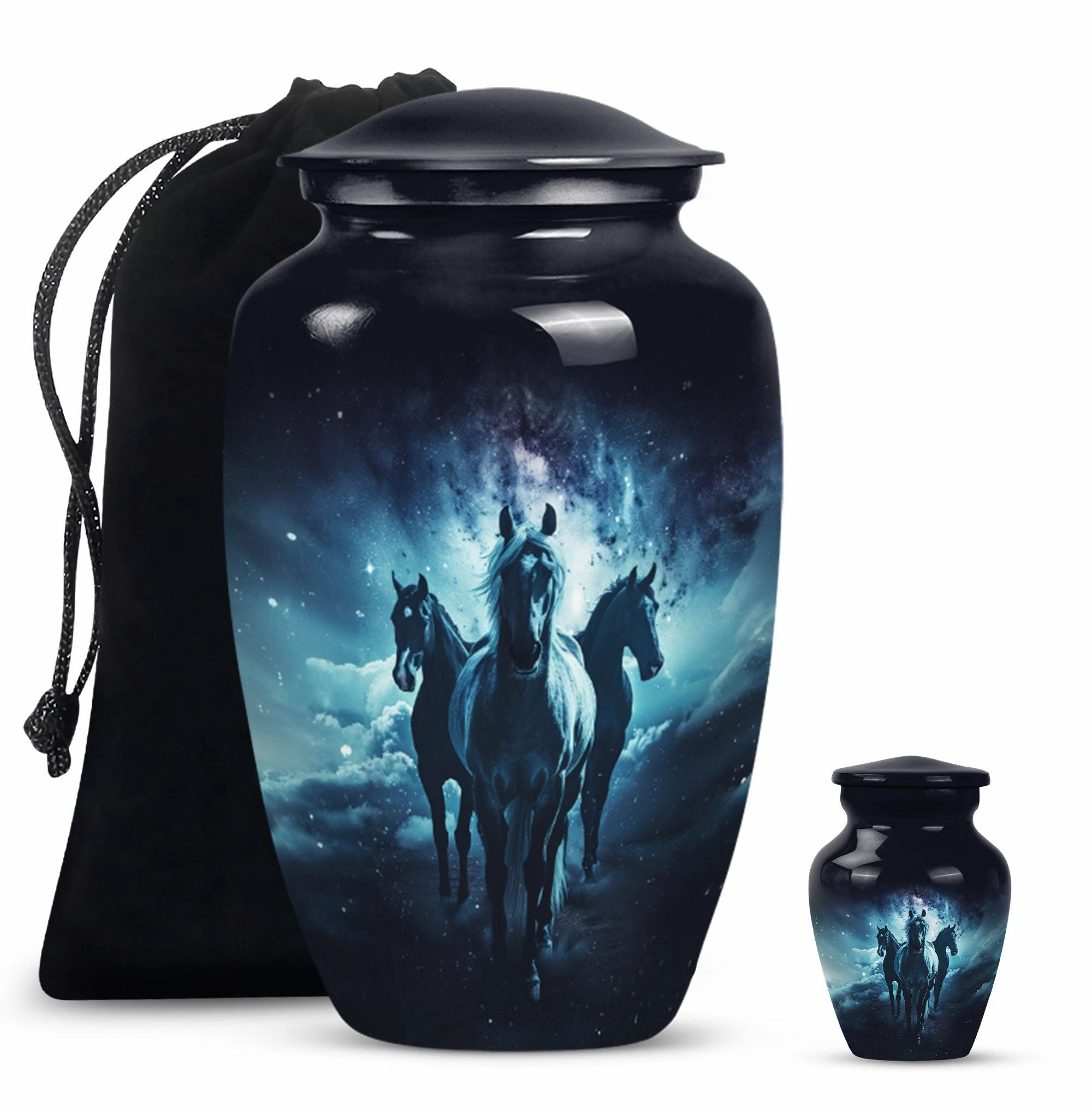 Horse  Adult Cremation Memorial for Final Resting Peace