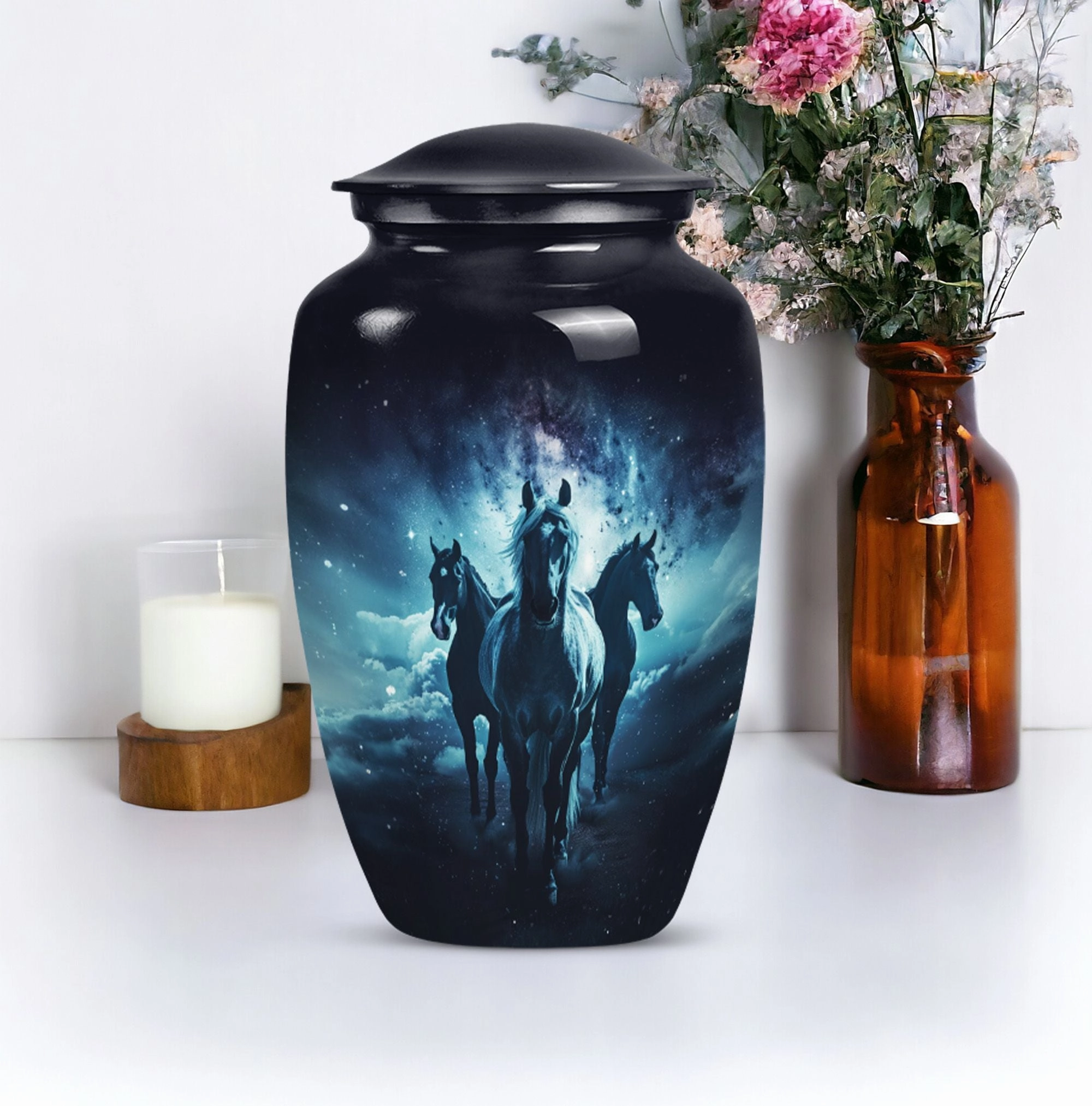 Horse  Adult Cremation Memorial for Final Resting Peace