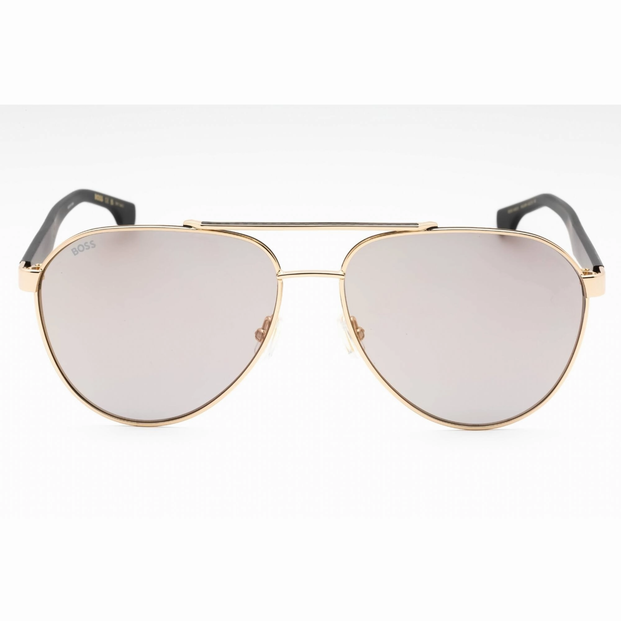 Hugo Boss Men's Sunglasses - Gold Black Metal Frame | BOSS 1485/S 0RHL WM