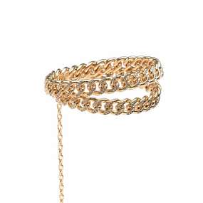 Iced Out Double Cuban Ankle Chain
