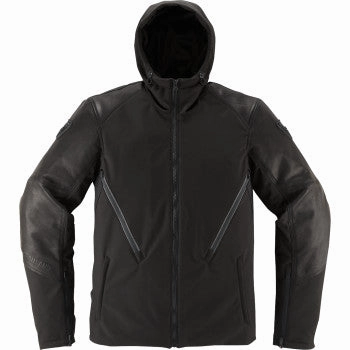Icon Basehawk 2 Men's Motorcycle Jacket Black