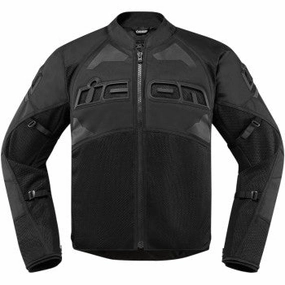 Icon Contra 2 Men's Motorcycle Jacket Stealth