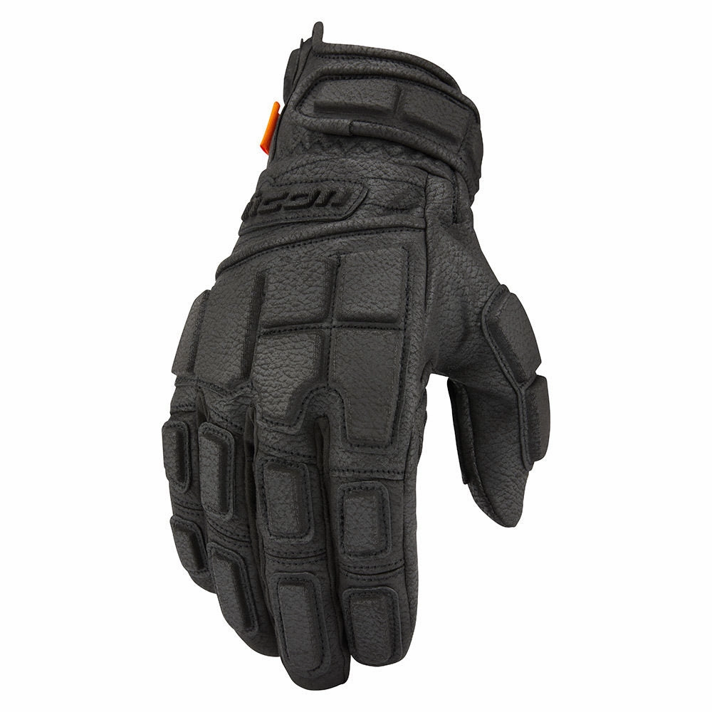 Icon Motorhead 3 Men's Motorcycle Glove Black