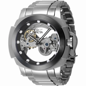 Invicta Men's Automatic Watch - Coalition Forces Black Ghost Bridge Dial | 45961