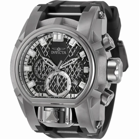 Invicta Men's Watch - Bolt Zeus Magnum Quartz Dual Time Titanium Case Strap | 32685