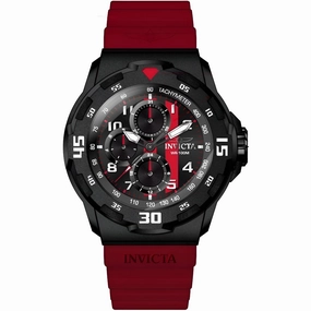Invicta Men's Watch - Coalition Forces Chronograph Red Silicone Rubber Strap | 46401