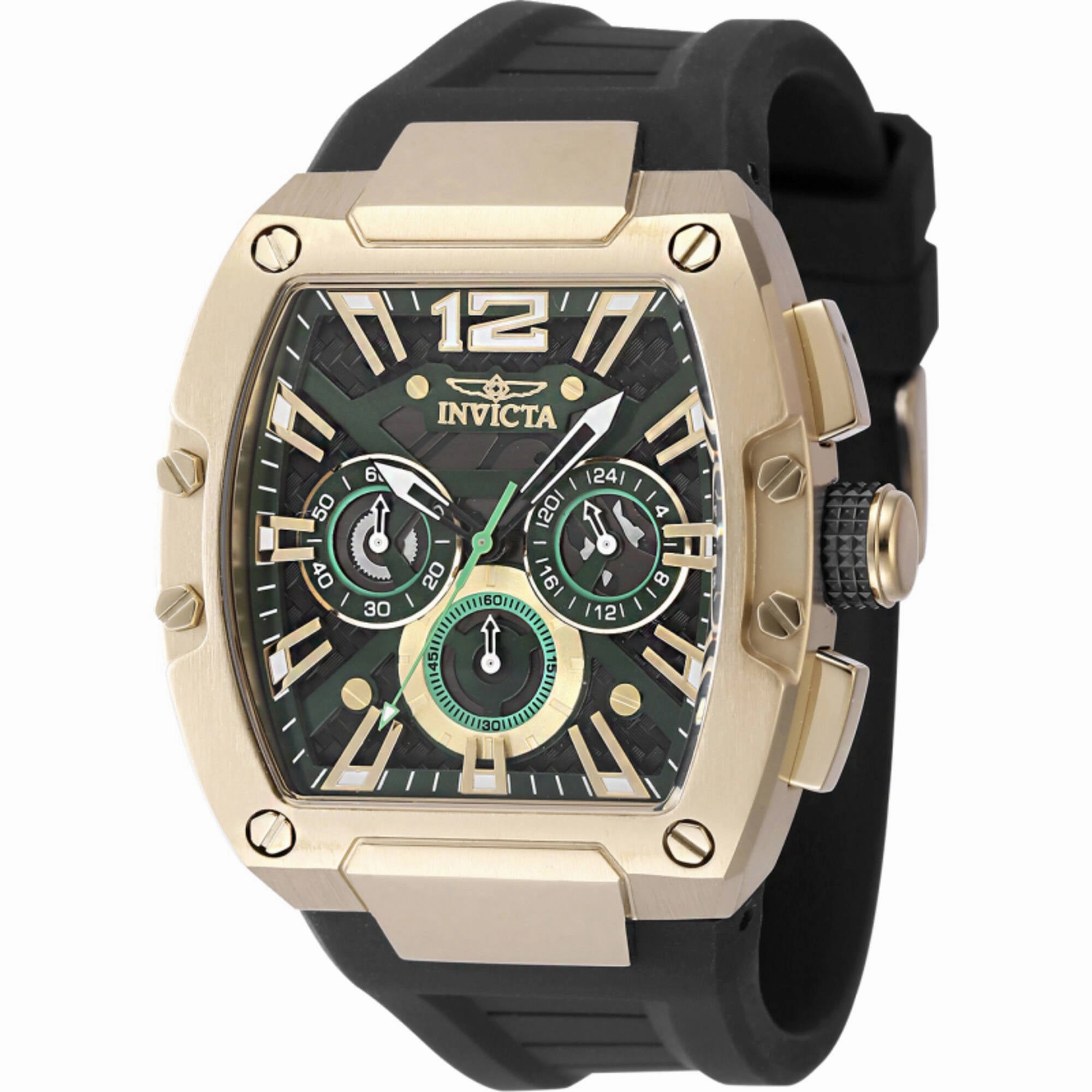 Invicta Men's Watch - Invicta Racing Chronograph Green and Black Dial Strap | 48468