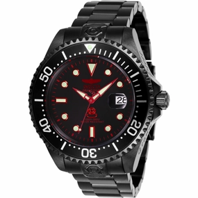 Invicta Men's Watch - Pro Diver Automatic Black Stainless Steel Bracelet | 28685