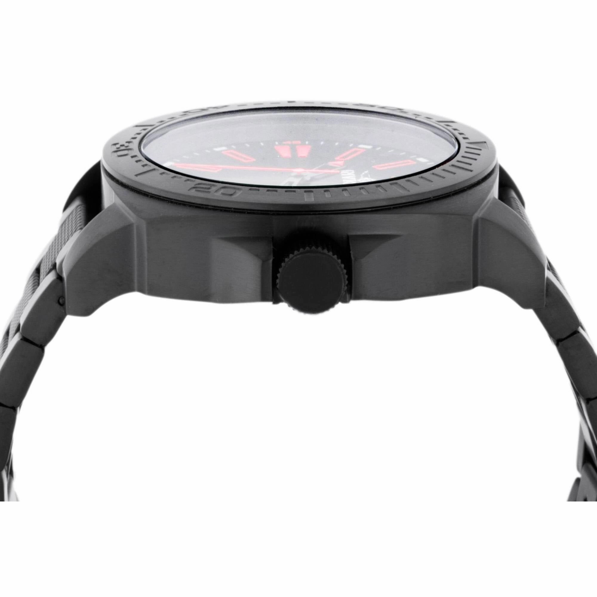 Invicta Men's Watch - Speedway Red Hour Markers Quartz Black Dial Bracelet | 46315