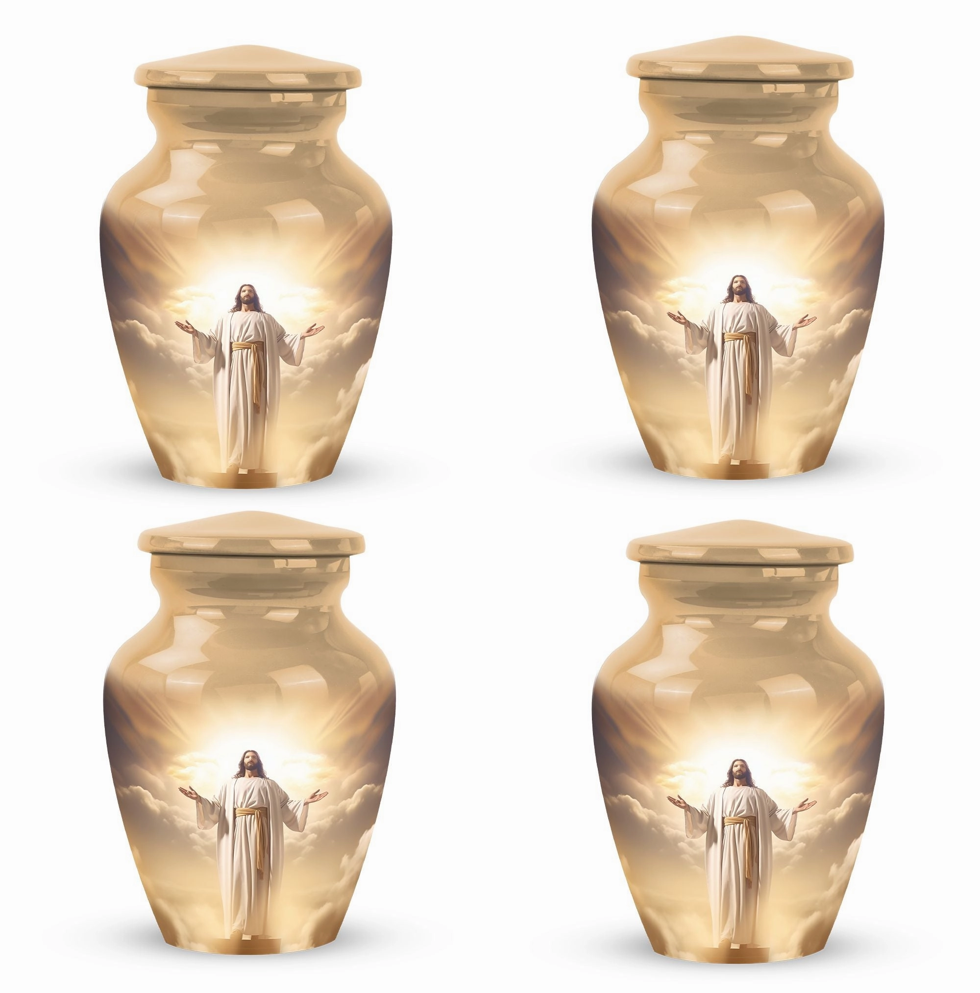 Jesus Christ Holy Cross, Serene Memorial Urn Collection