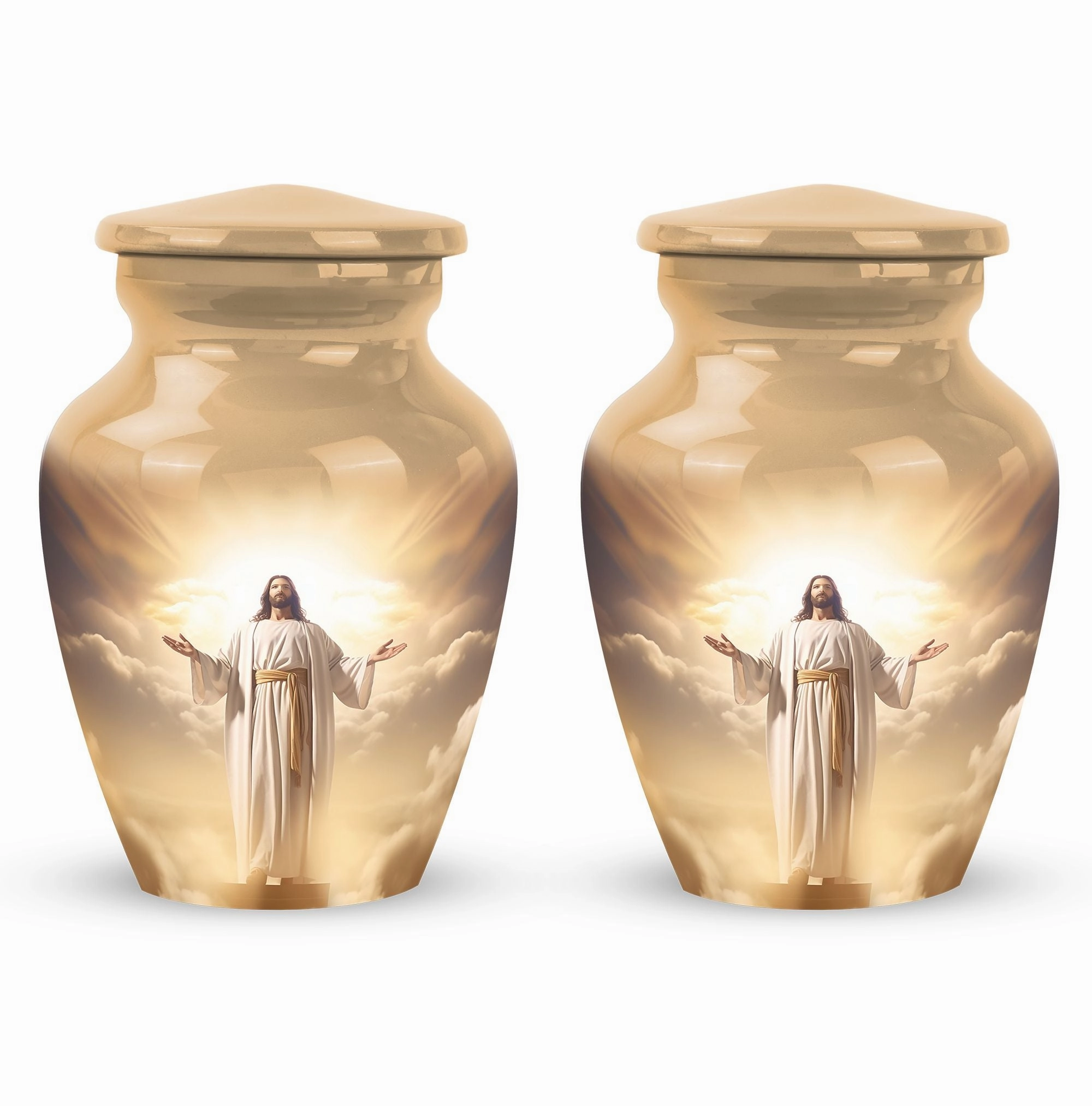 Jesus Christ Holy Cross, Serene Memorial Urn Collection