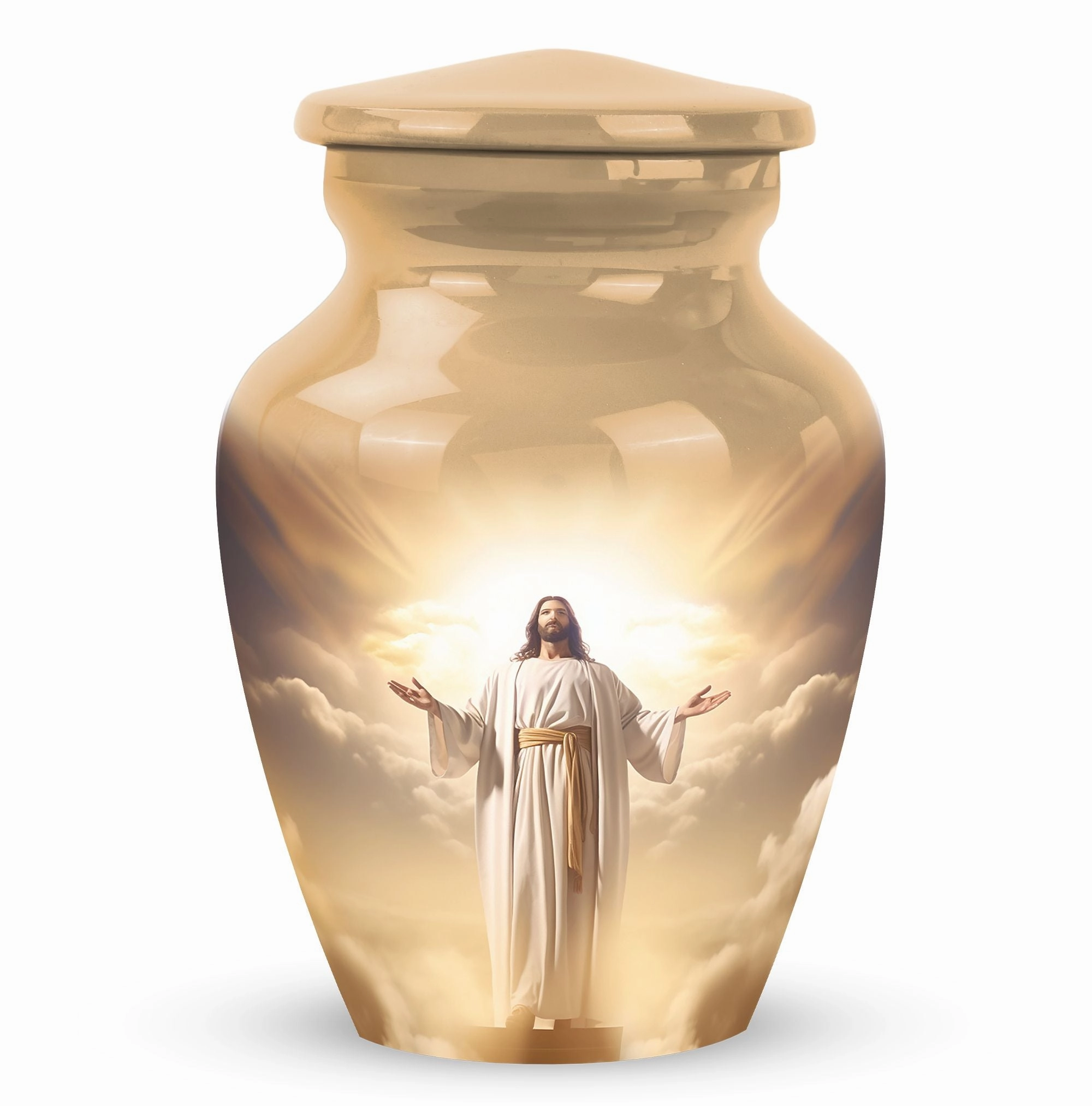Jesus Christ Holy Cross, Serene Memorial Urn Collection