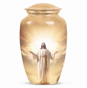 Jesus Christ Holy Cross, Serene Memorial Urn Collection
