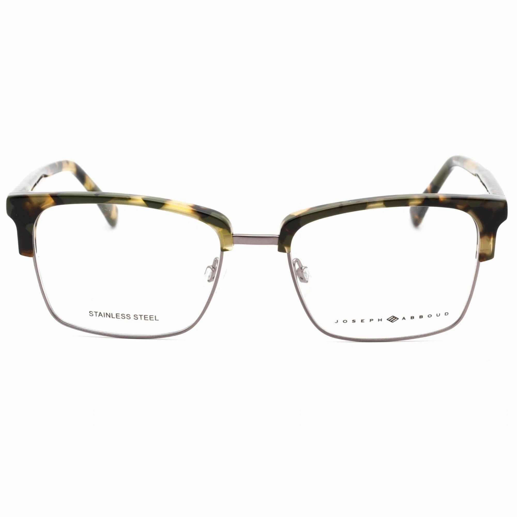 Joseph Abboud Men's Eyeglasses - Olive Tortoise Metal Rectangular Frame | JA4090 318