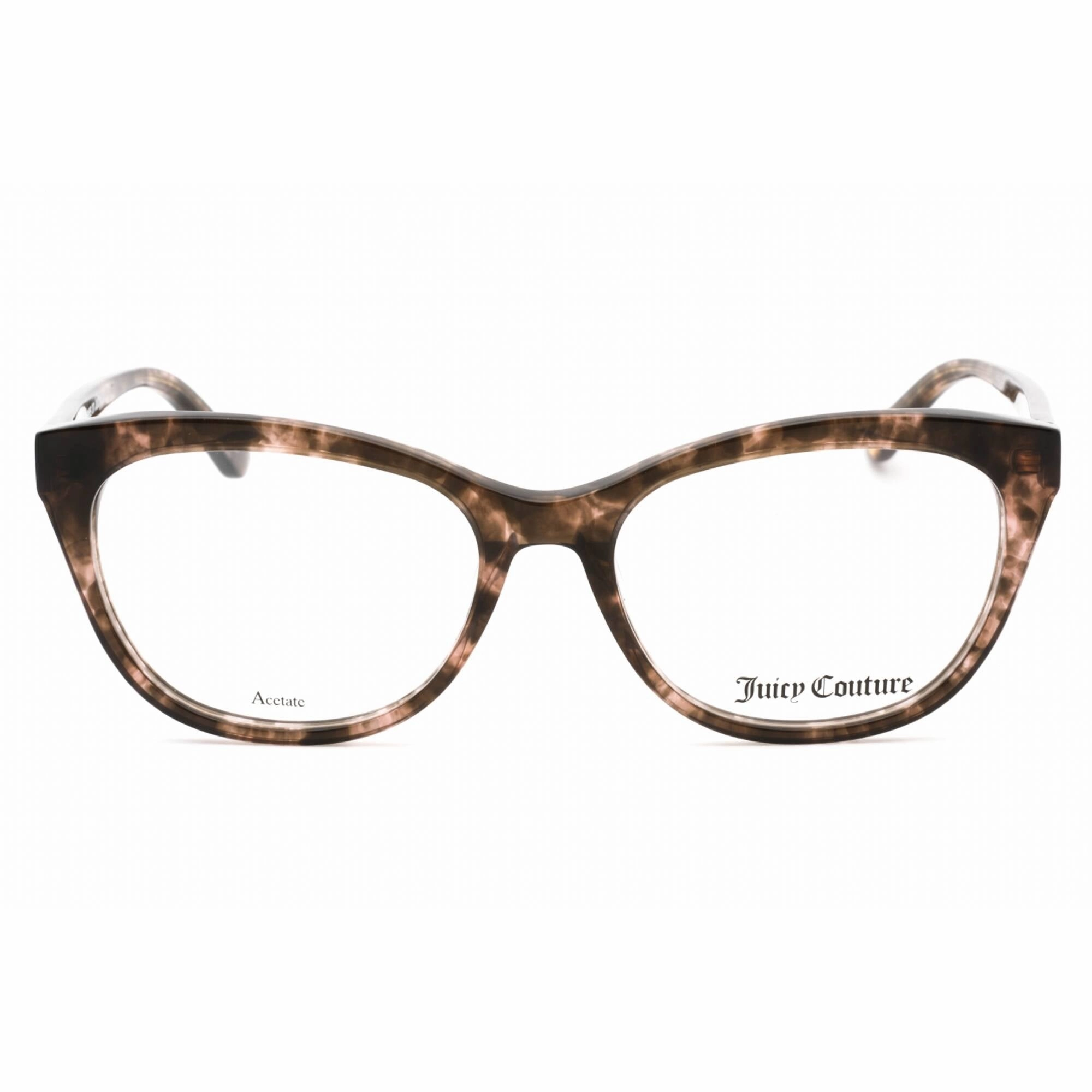 Juicy Couture Women's Eyeglasses - Havana Light Pink Cat Eye Frame | Ju 169 001K 00