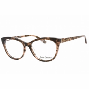 Juicy Couture Women's Eyeglasses - Havana Light Pink Cat Eye Frame | Ju 169 001K 00