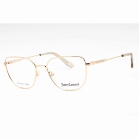 Juicy Couture Women's Eyeglasses - Light Gold Metal Cat Eye Frame | JU 227/G 03YG 00