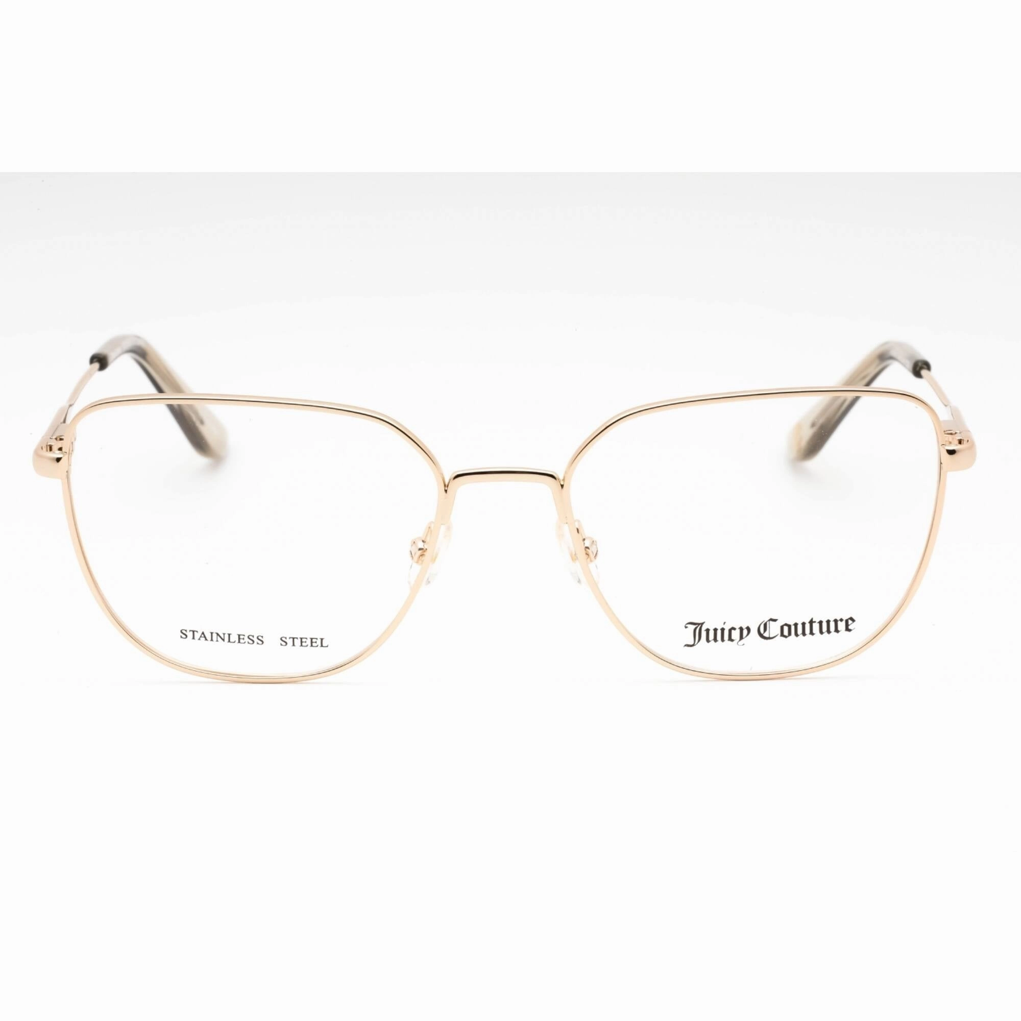 Juicy Couture Women's Eyeglasses - Light Gold Metal Cat Eye Frame | JU 227/G 03YG 00