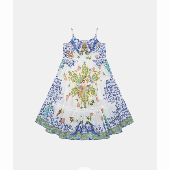 Kids High Low Hem Dress - Star Of The Sea