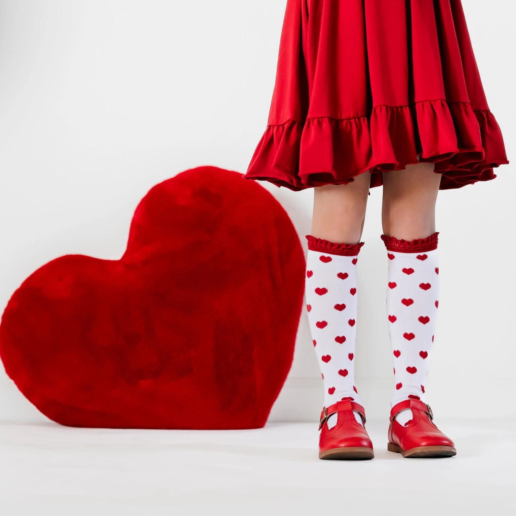 Knee High Socks - True Love Lace Top