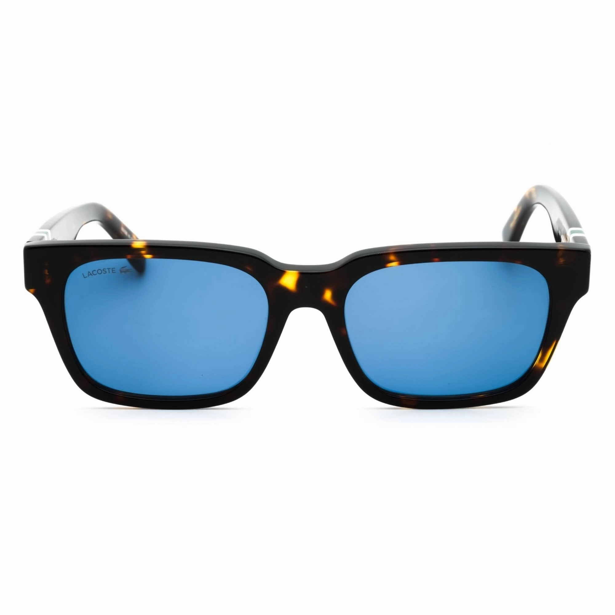 Lacoste Men's Sunglasses - Dark Havana Acetate Square Full Rim Frame | L6007S 230
