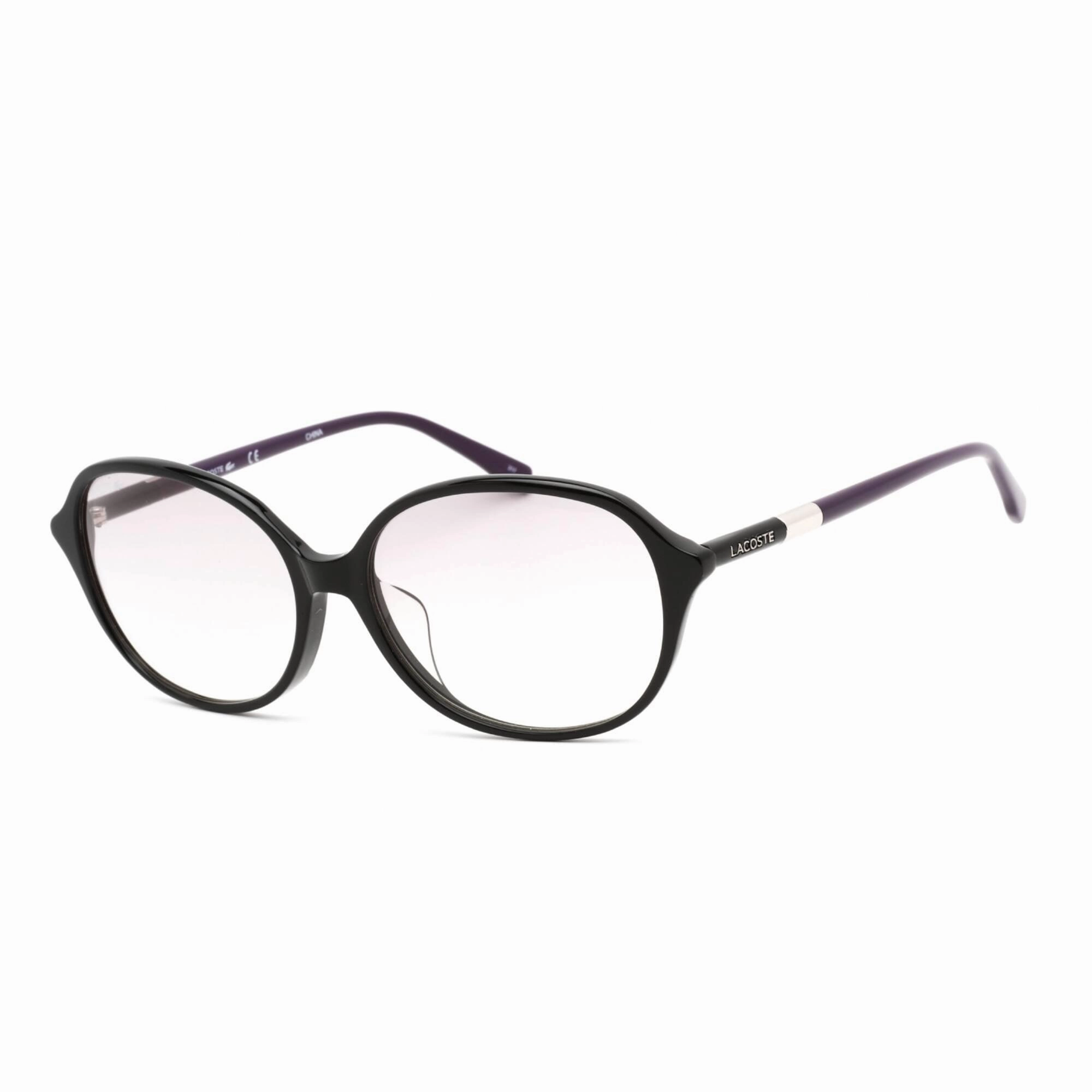 Lacoste Women's Sunglasses - Full Rim Black Plastic Oval Shape Frame | L854SA 001