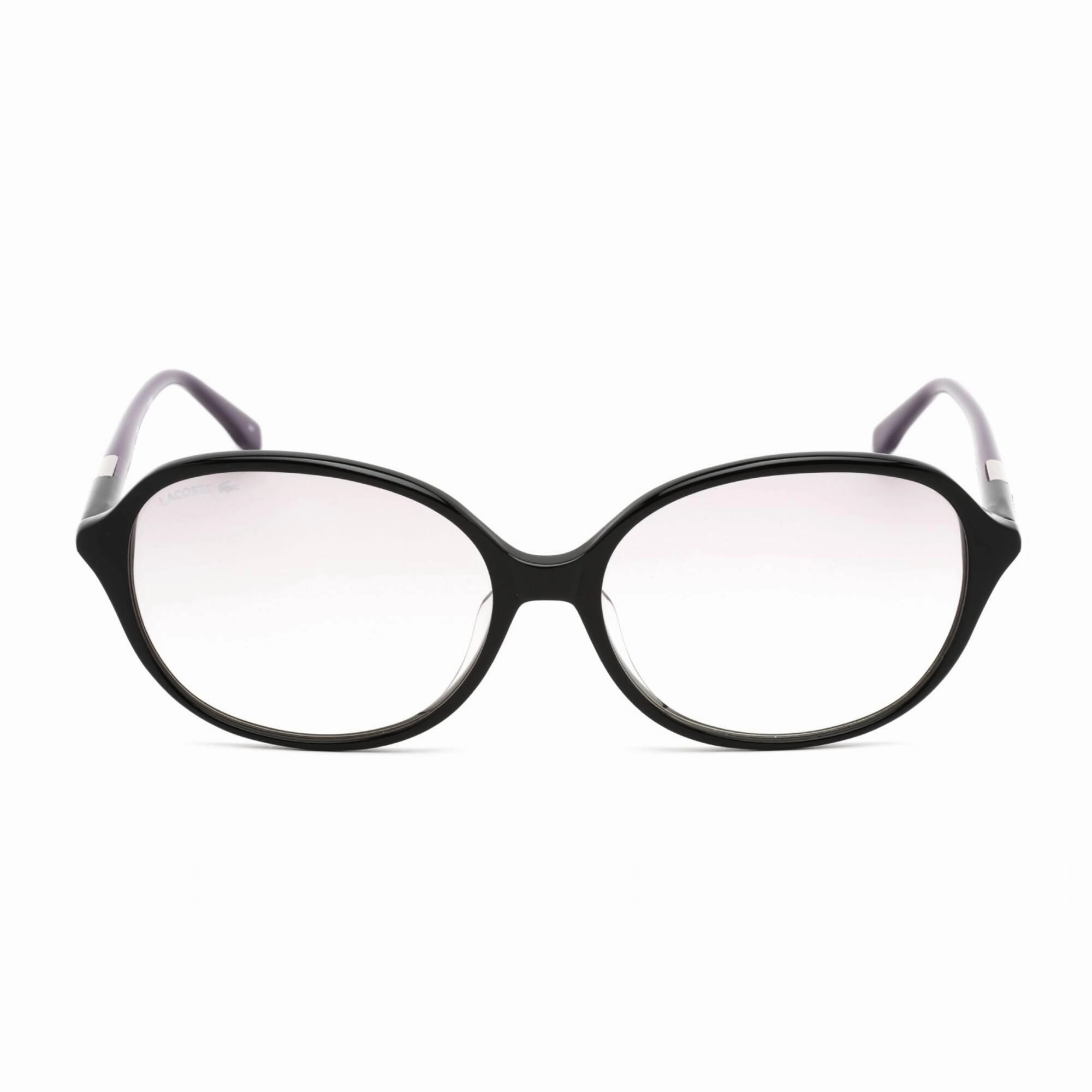 Lacoste Women's Sunglasses - Full Rim Black Plastic Oval Shape Frame | L854SA 001