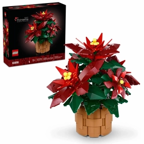 LEGO 10370 Icons Poinsettia Plant Building Set