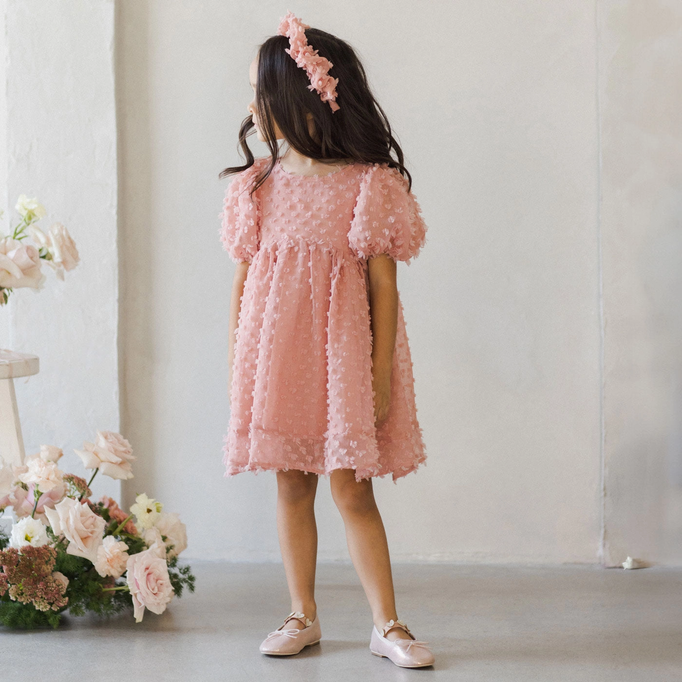 Luna Dress - Lipstick
