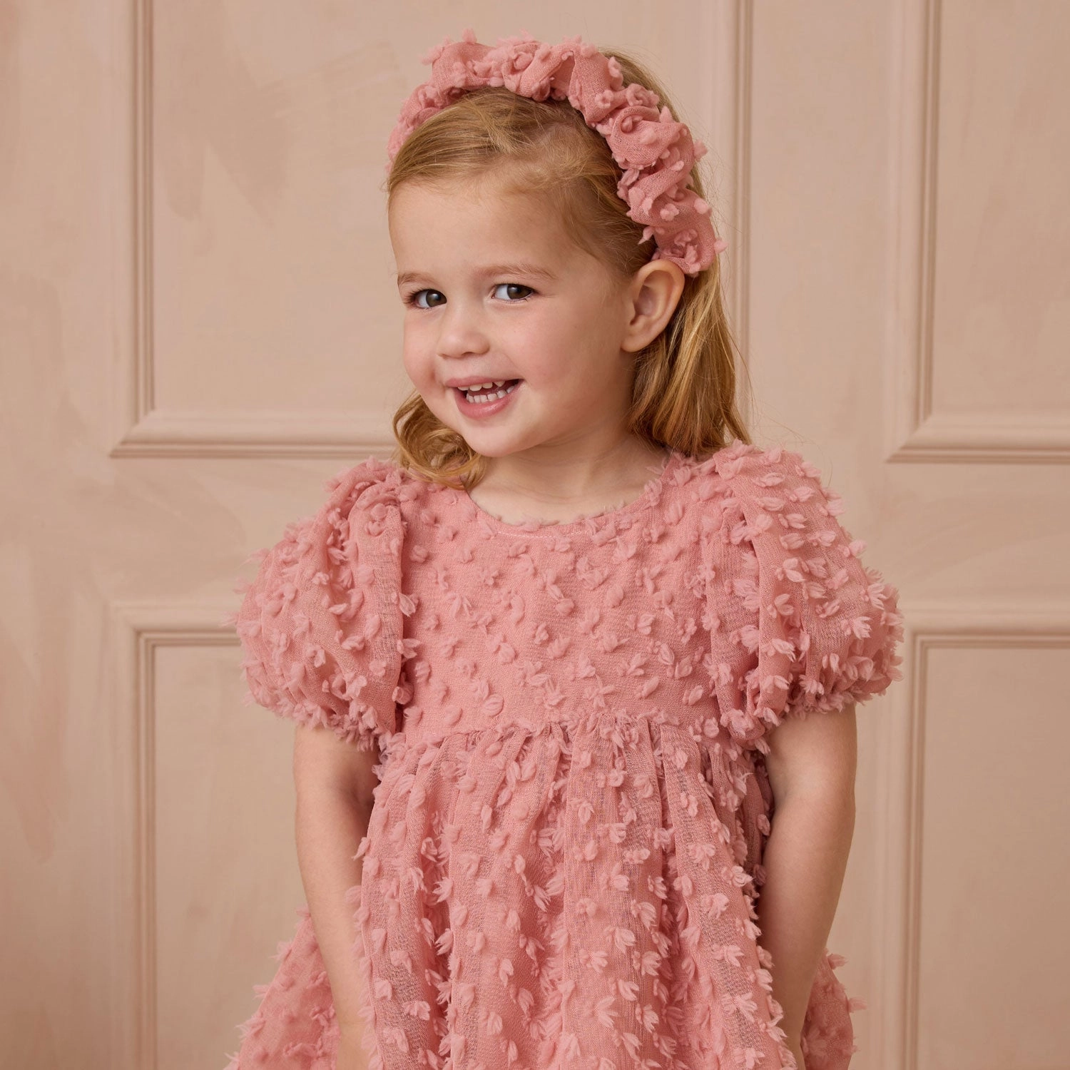 Luna Dress - Lipstick