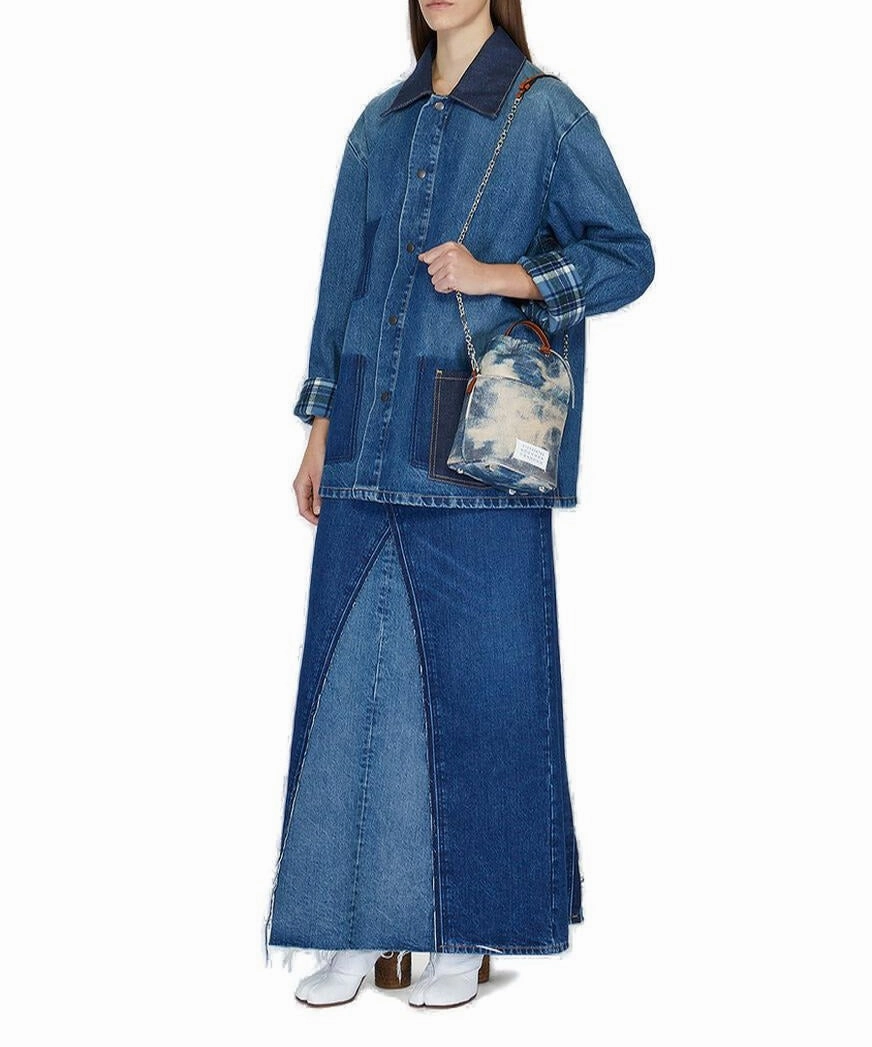 Maison Margiela Boxy Straight Hem Denim Jacket